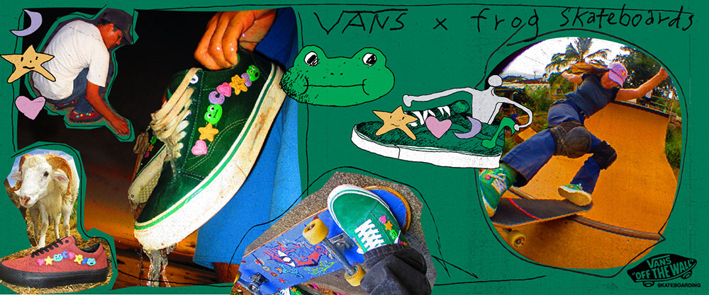 8月22日発売 Vans x Frog Skateboards