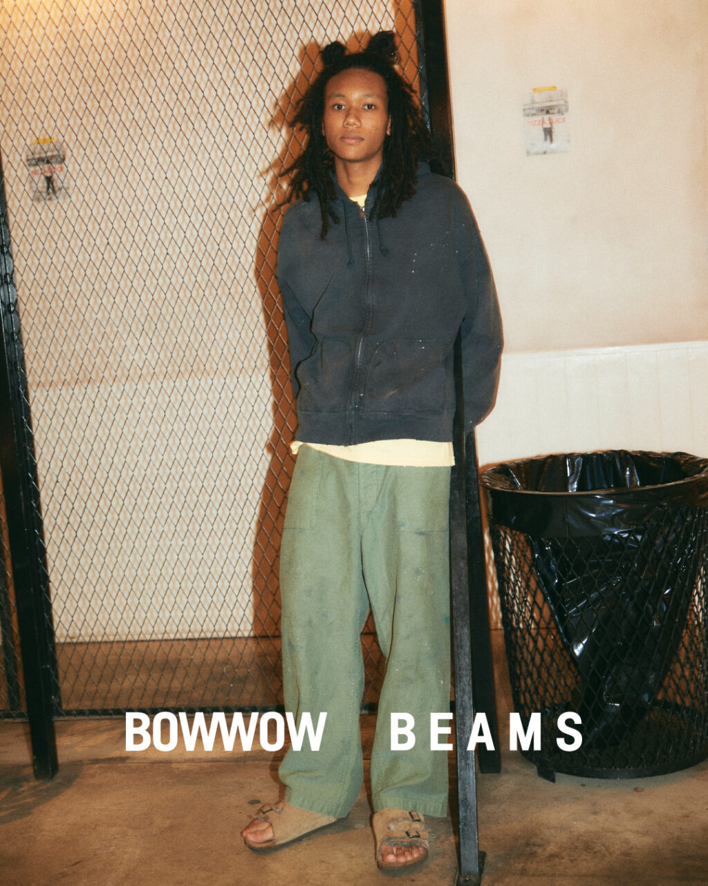 BOW WOW x BEAMS ジップパーカー/ベイカーパンツ 9月23日/9月26日発売予定