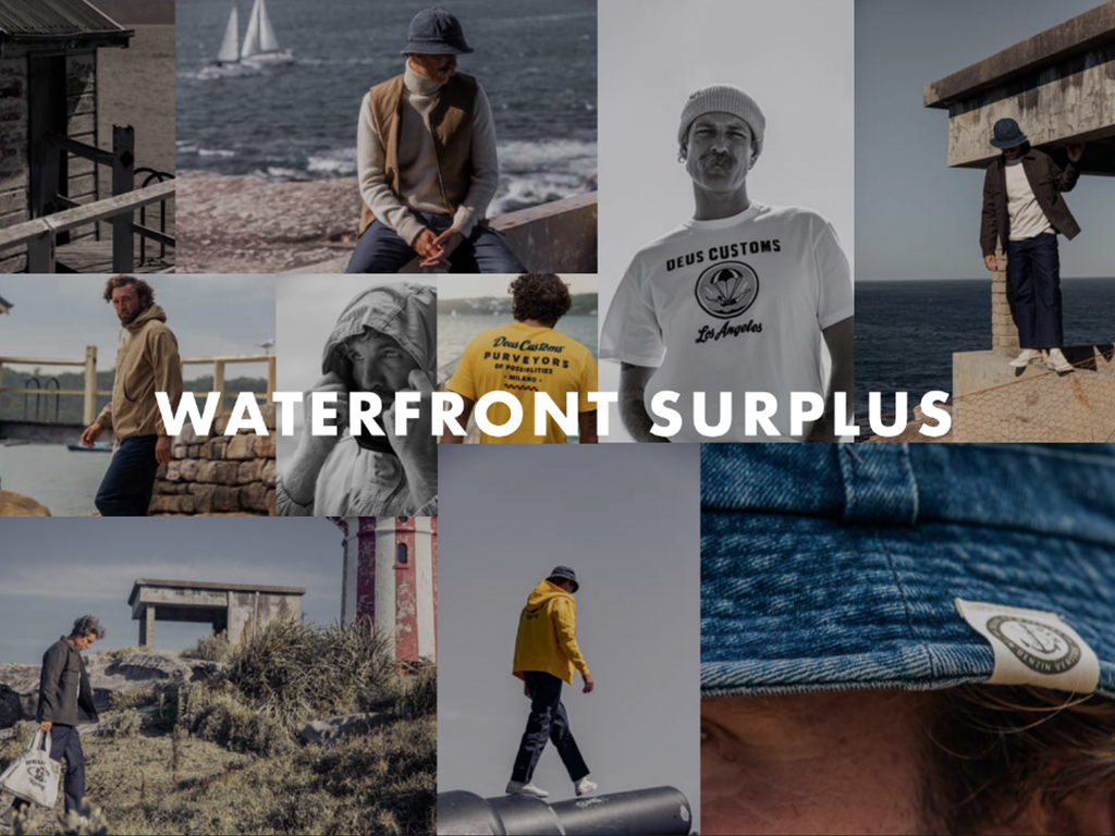 9月~10月 順次発売 DEUS 22 FW WATERFRONT SURPLUSDEUS 22 FW WATERFRONT SURPLUS