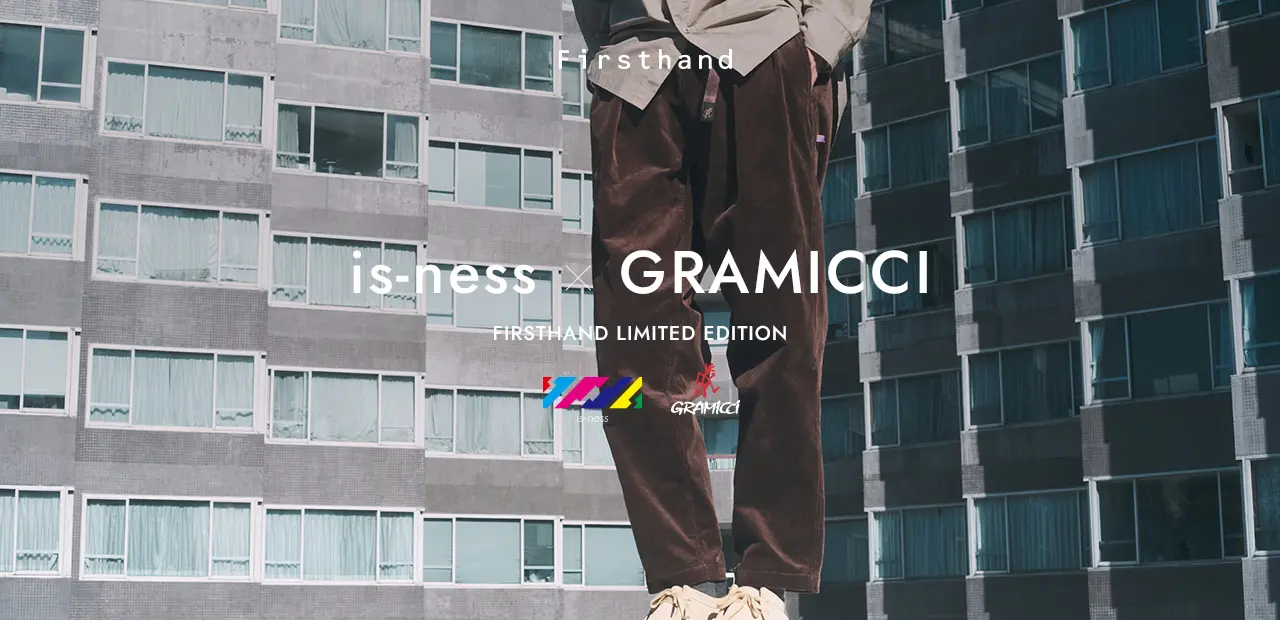 is-ness × Gramicci 10月8日発売
