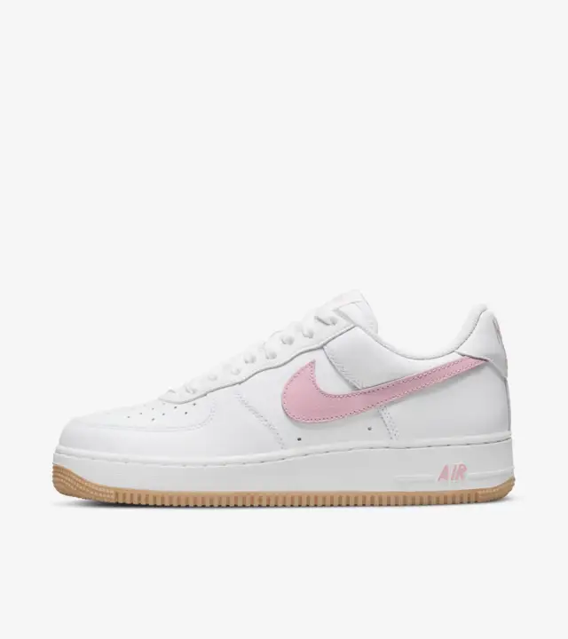 NIKE AIR FORCE 1 LOW RETRO Color of the Month WHITE/PINK 10月8日発売予定