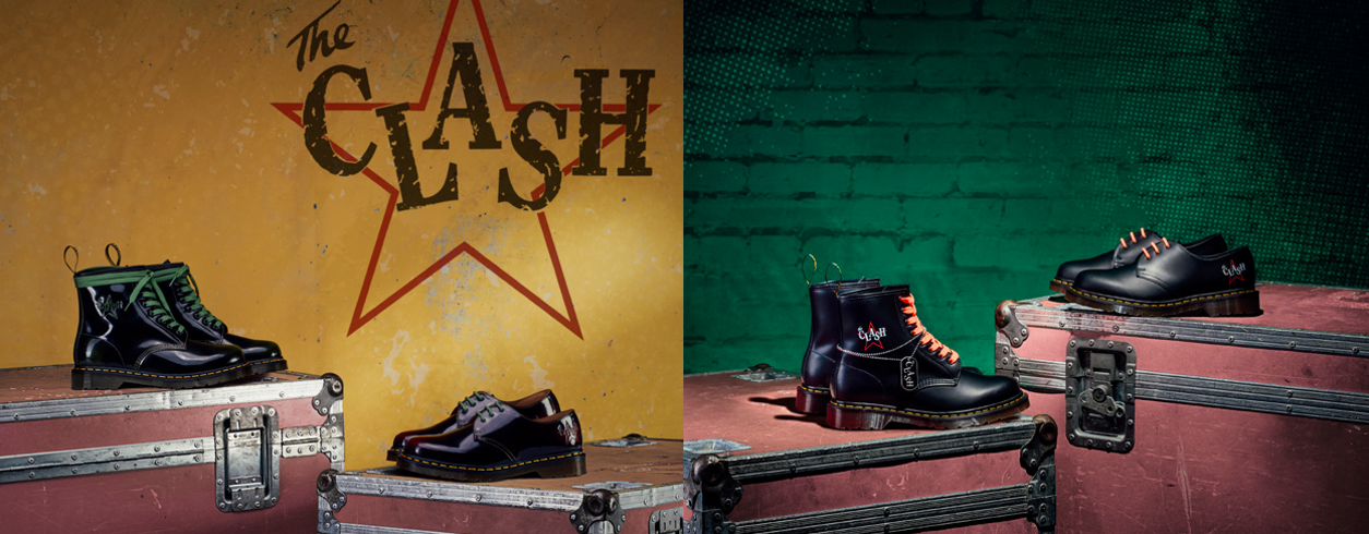 10月6日発売 DR. MARTENS X THE CLASH COLLABORATION