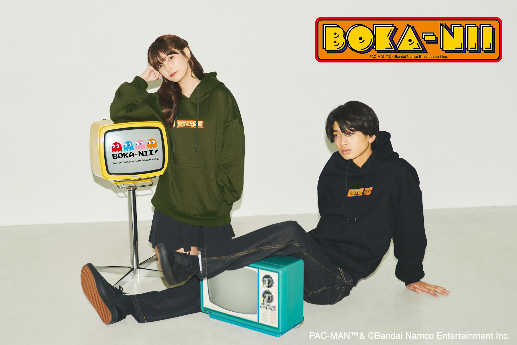 12月22日発売 Boka nii “Boka nii×PAC-MAN コラボコレクション”
