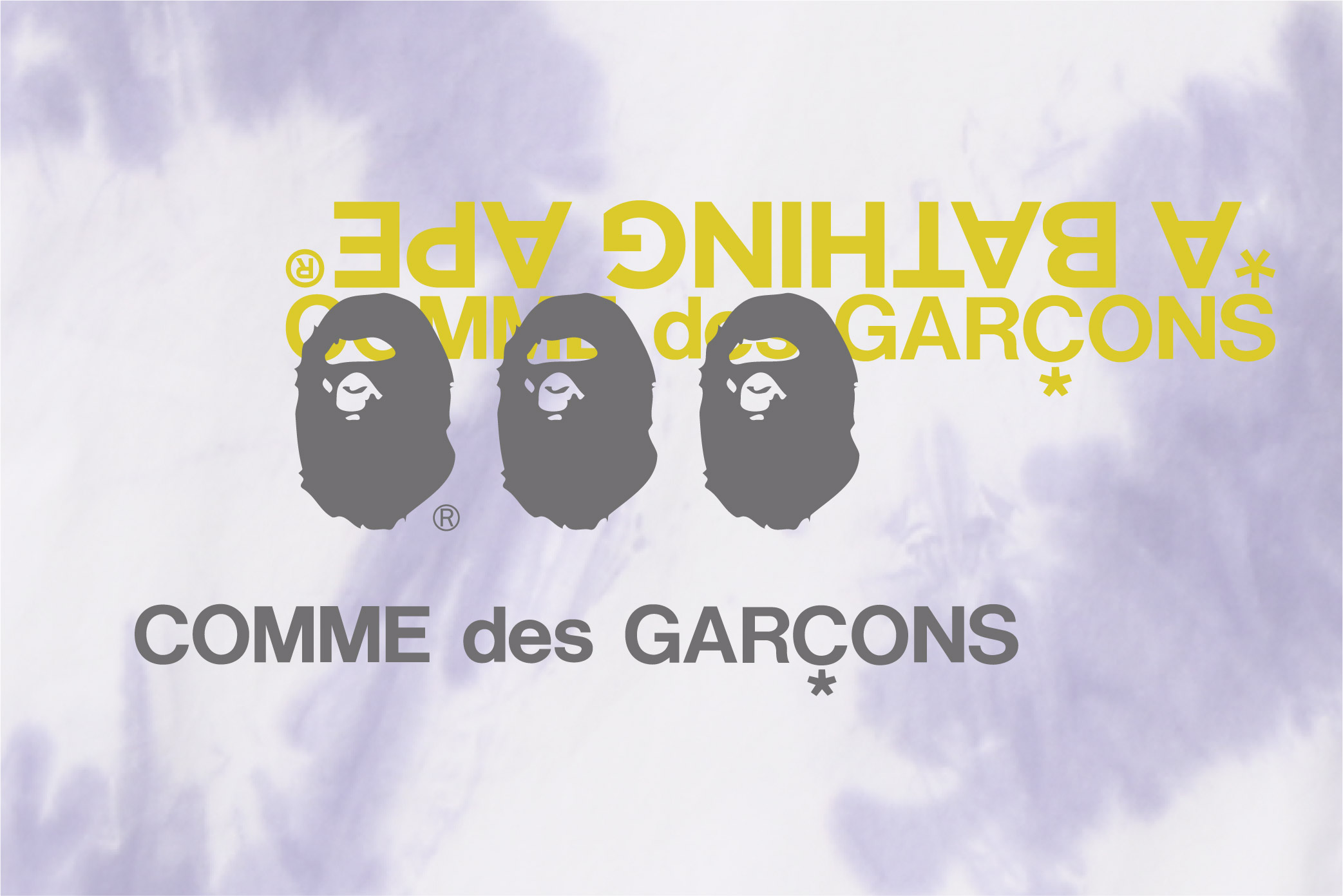 4月22日発売 店舗限定 A BATHING APE × COMME des GARÇONS