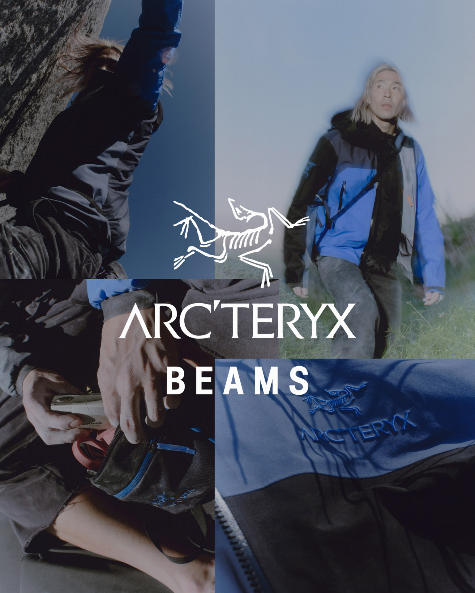 ARC’TERYX × BEAMS Boro 藍染 4月22日発売