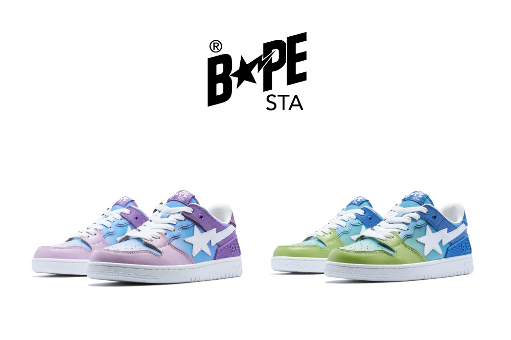 6月9日10日 発売 BAPE “BAPE® SK8 STA”