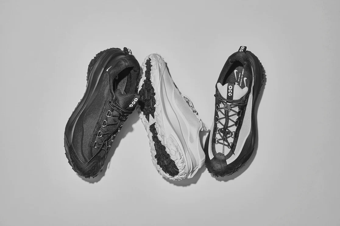 COMME des GARCONS HOMME PLUS x NIKE ACG Mountain Fly 2 Low 3月22日/4月5日発売予定