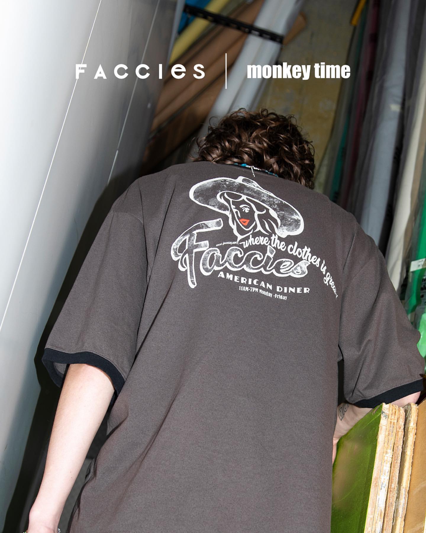7月7日発売 FACCIES × monkey time