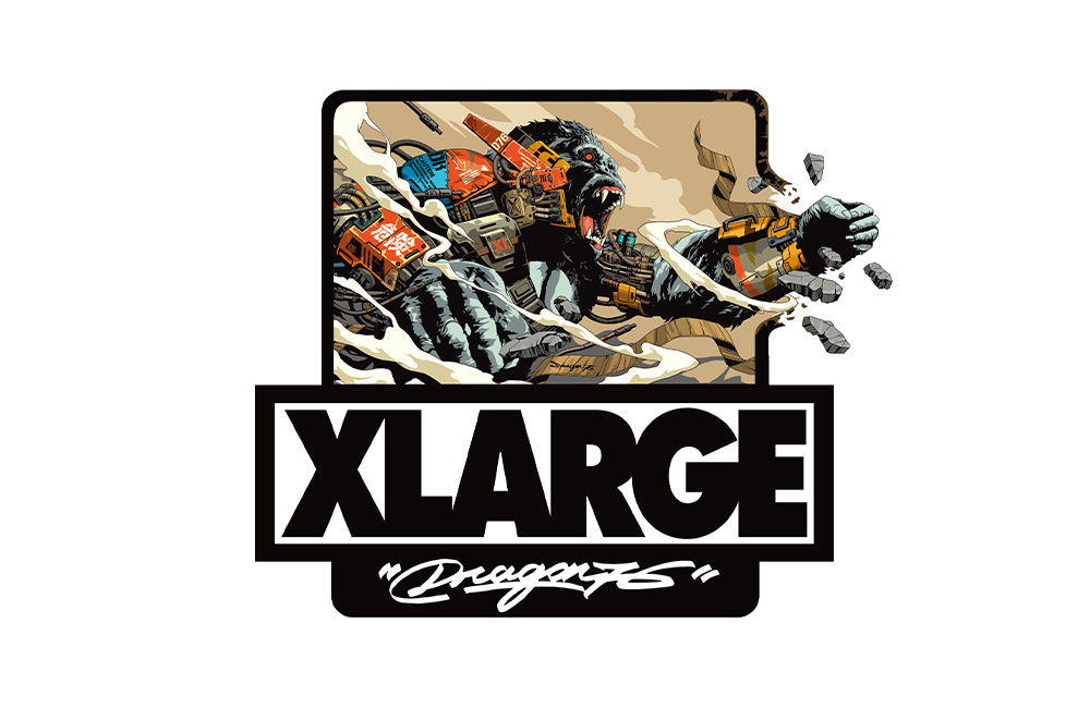 9月6日先行発売 9月7日発売 XLARGE × Dragon76