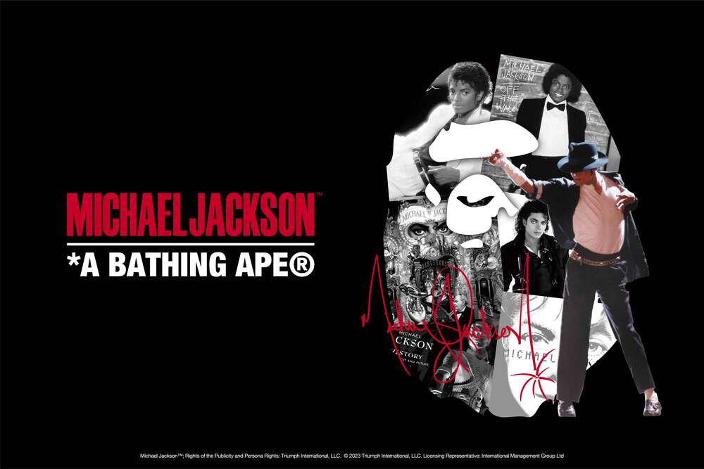 10月28日発売 A BATHING APE × MICHAEL JACKSON 