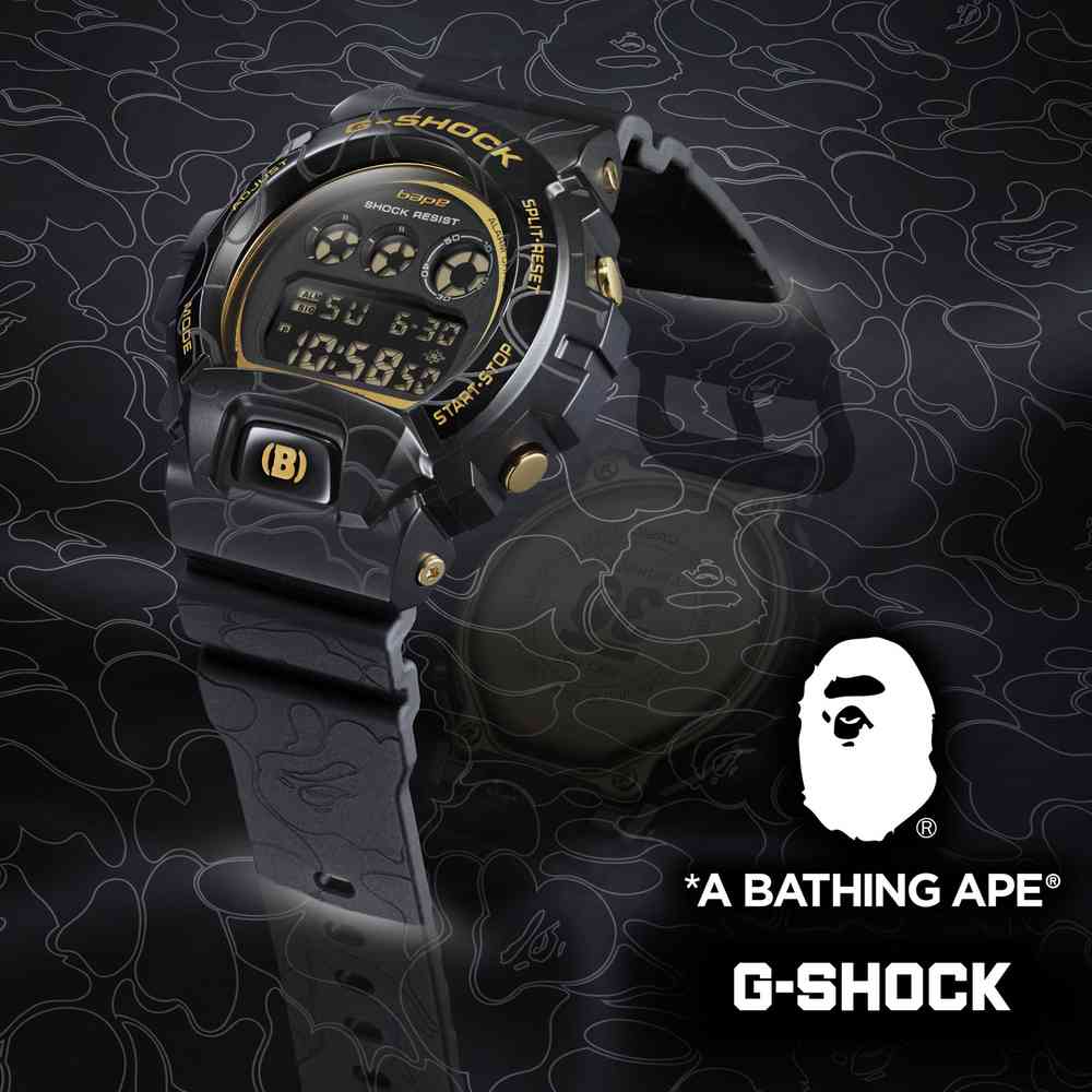 11月1日先行販売 11月4日発売 A BATHING APEa x G-SHOCK “GM-6900”