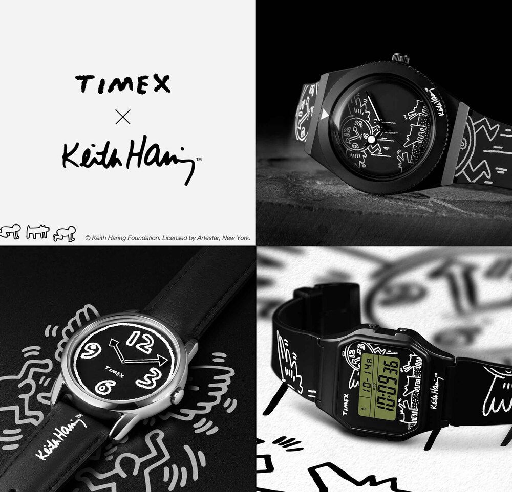11月10日予約受付開始 11月17日発売 Keith Haring x TIMEX