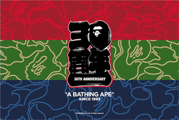 11月11日発売 A BATHING APE “30TH ANNIVERSARY ITEMS”