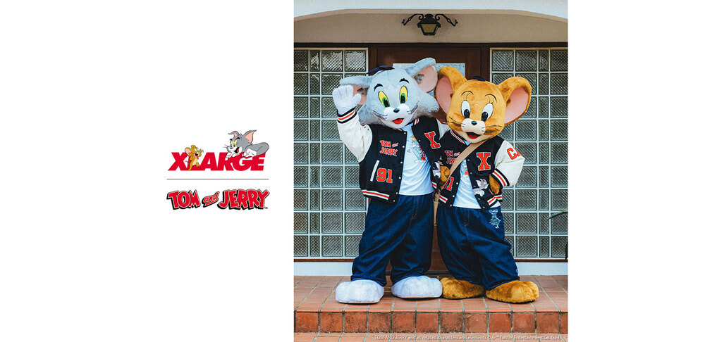 1月20日発売 XLARGE × Tom and Jerry
