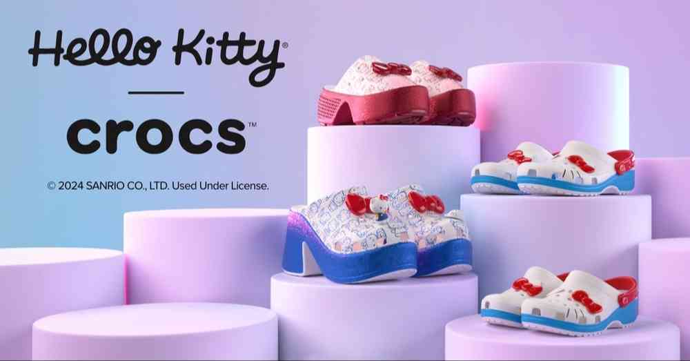 1月18日発売 Hello Kitty x Crocs