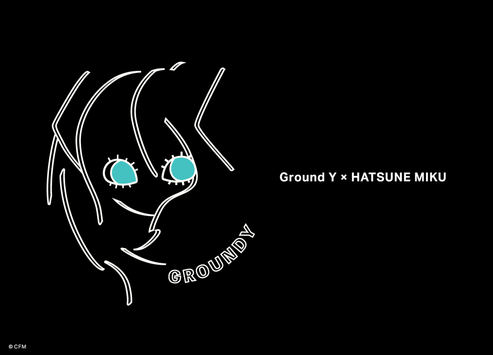 2月16日発売 Ground Y × HATSUNE MIKU