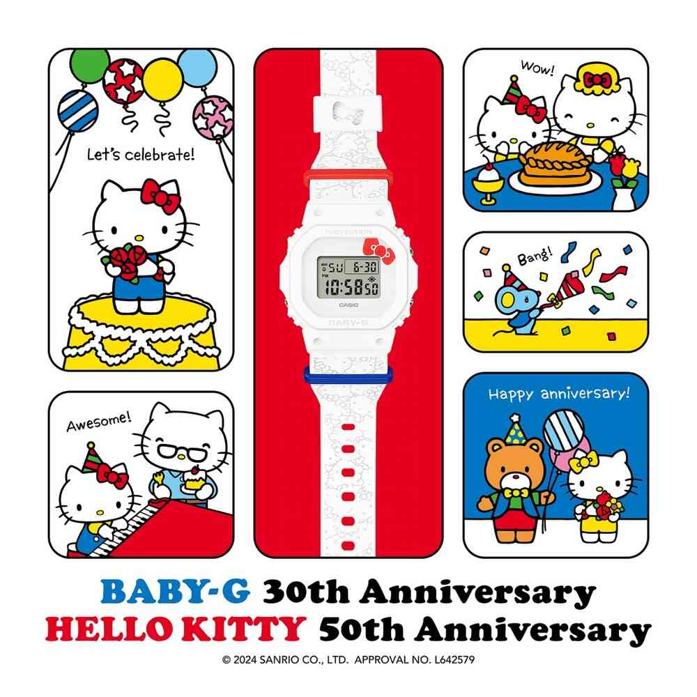 1月19日発売 BABY-G x HELLO KITTY