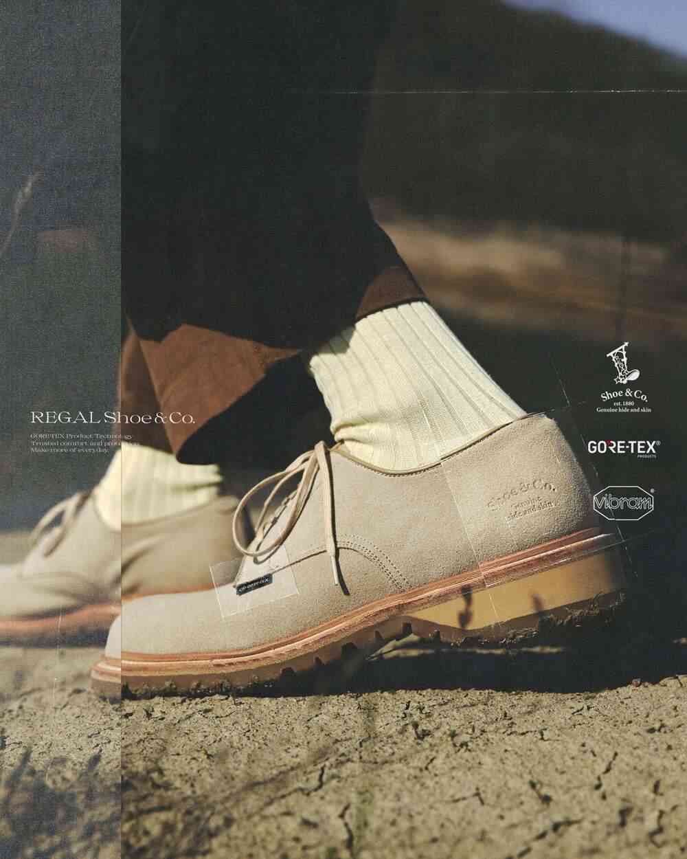 6月8日発売 REGAL Shoe&Co. “Plain-Toe Blucher GTX”
