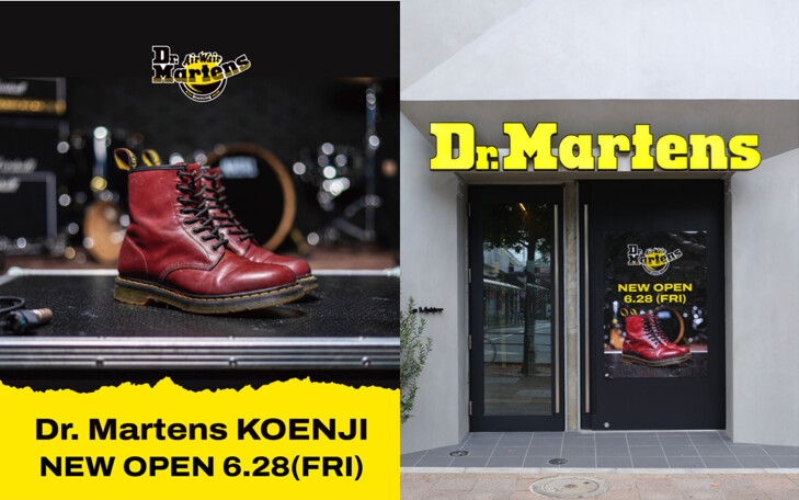 6月28日OPEN Dr. Martens “ドクターマーチン高円寺店”