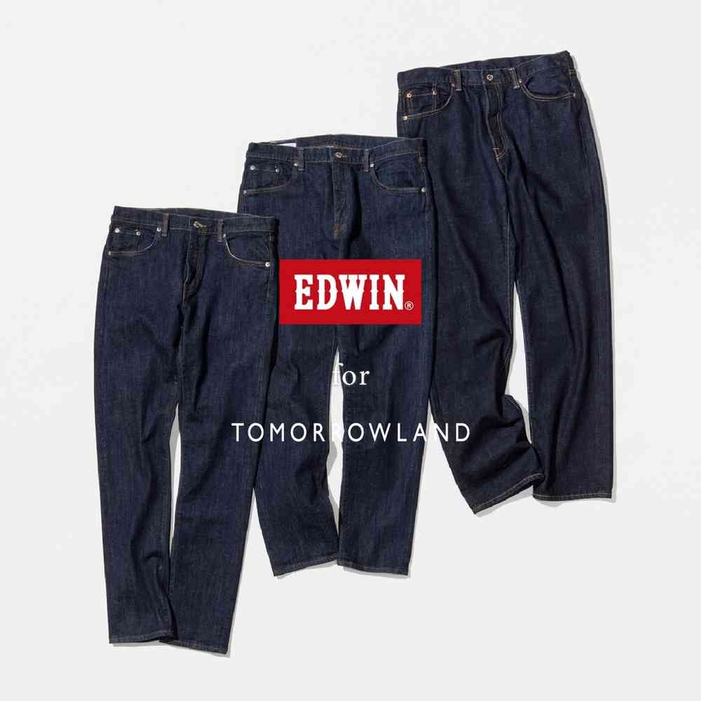 8月15日発売 EDWIN x TOMORROWLAND