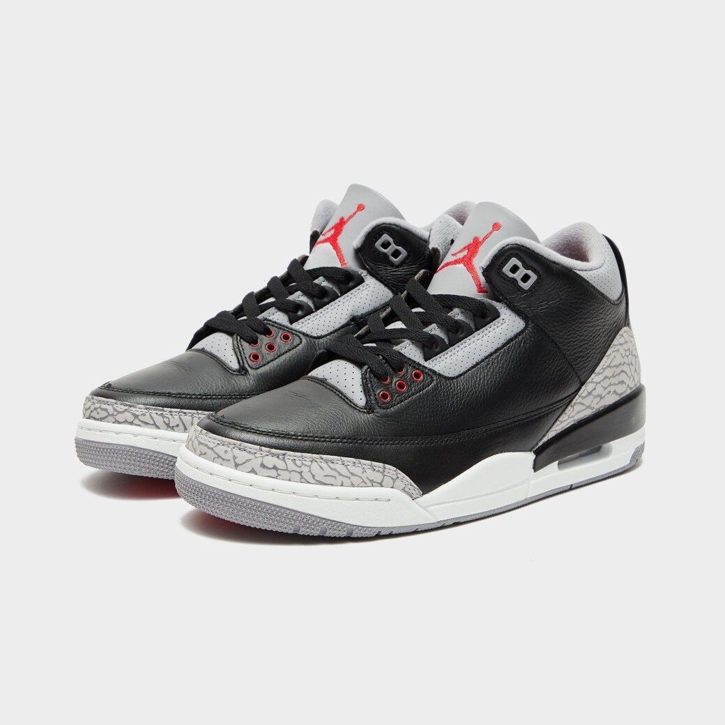 NIKE AIR JORDAN 3 BLACK CEMENT 11月23日発売予定