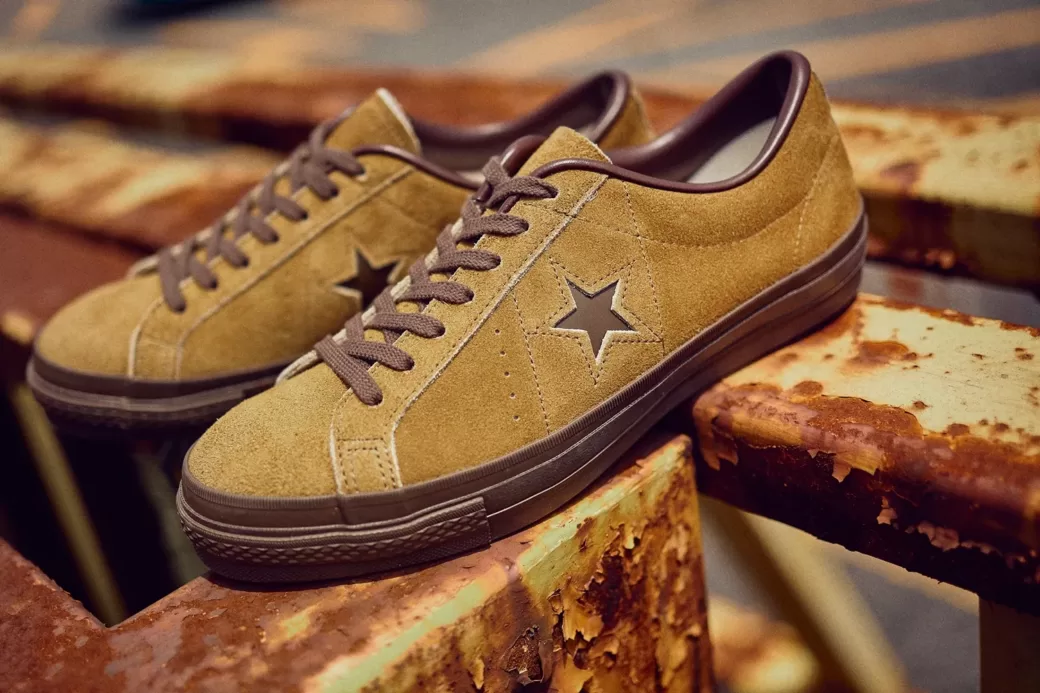 CONVERSE ONE STAR J SUEDE WHEAT