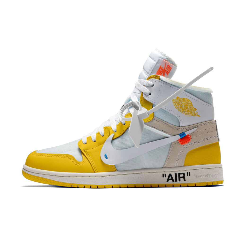 【3年ぶり5回めの販売の噂情報も安定のガセ】2025年？VIRGIL ABLOH OFF-WHITE x NIKE AIR JORDAN 1 Canary Yellow