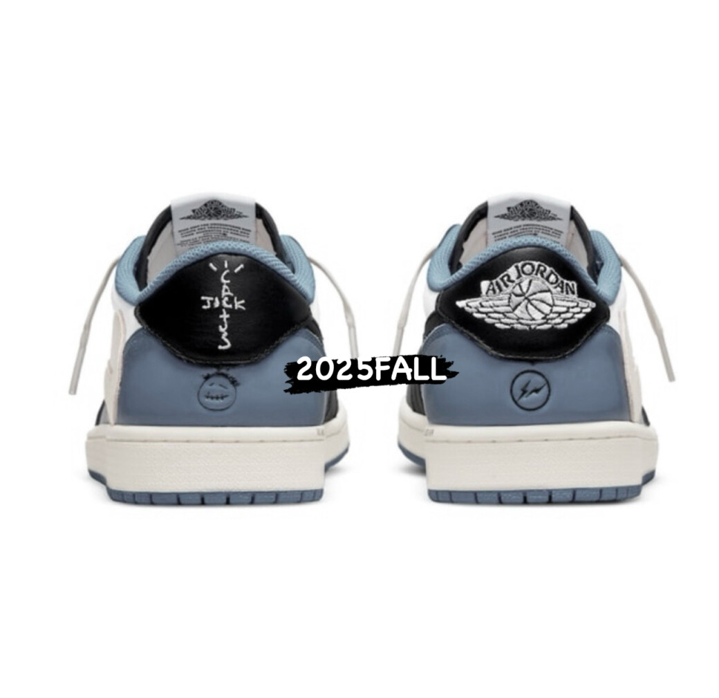 【噂】FRAGMENT DESIGN x TRAVIS SCOTT CACTUS JACK NIKE AIR JORDAN 1 LOW 2025年秋新作リリース？