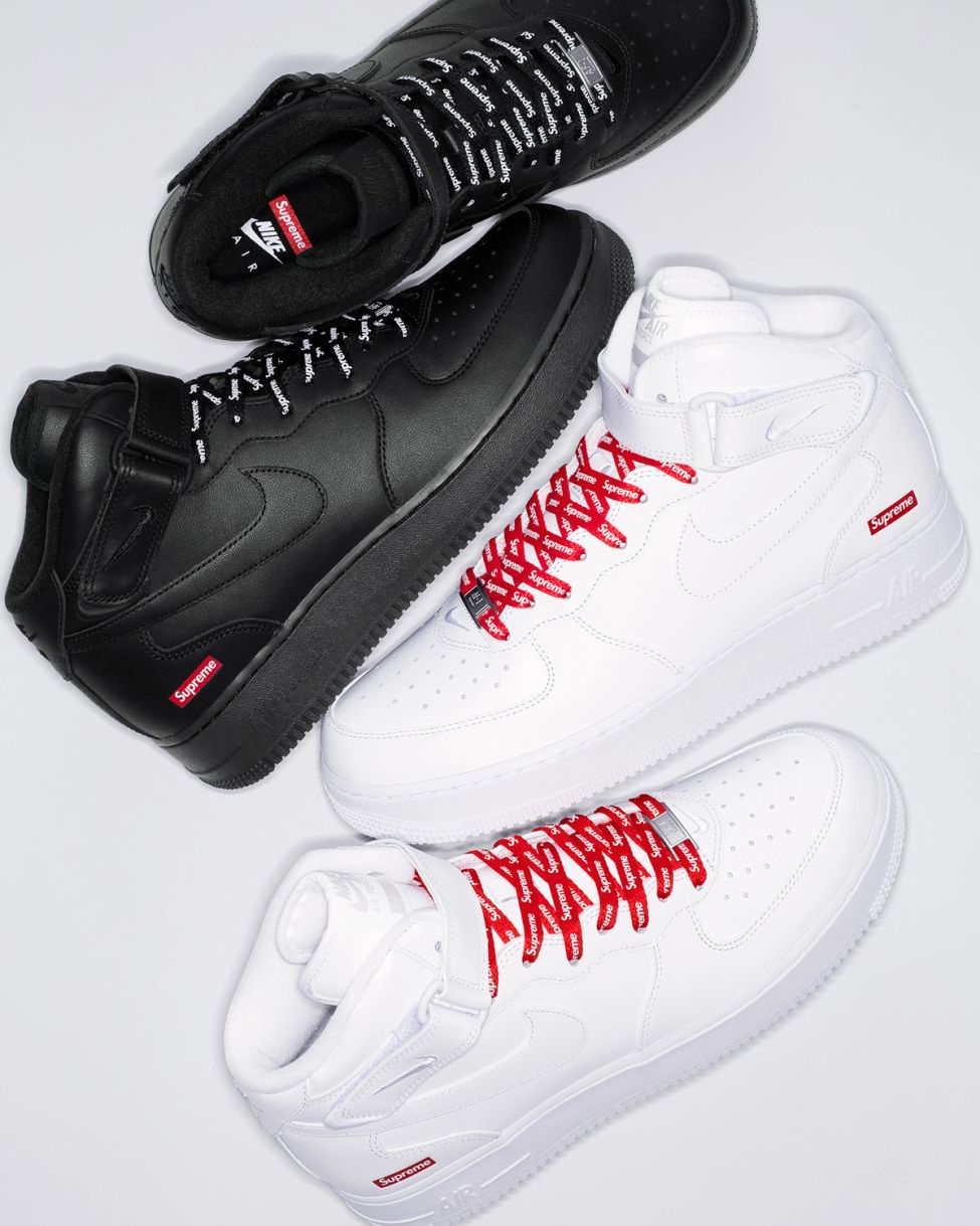 SUPREME × NIKE AIR FORCE 1 MID 2024FW 8月31日発売