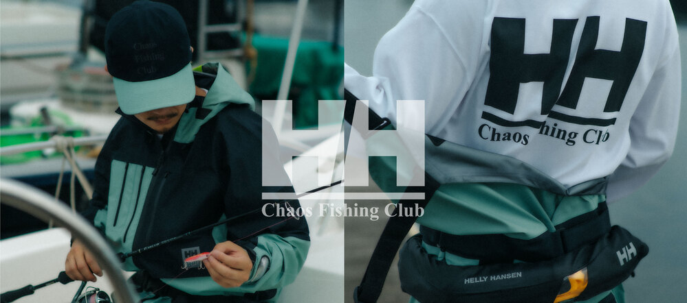 8月9日発売 HELLY HANSEN × Chaos Fishing Club