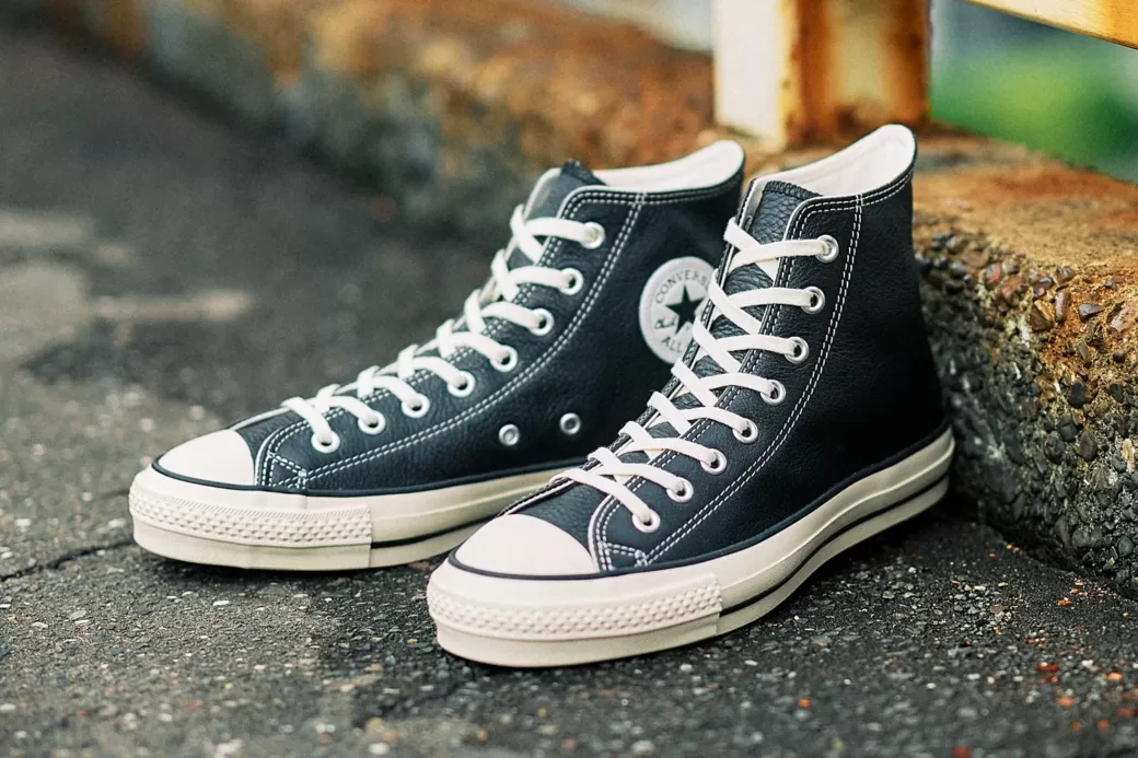 CONVERSE LEATHER ALL STAR J HI MADE IN JAPAN 販売情報