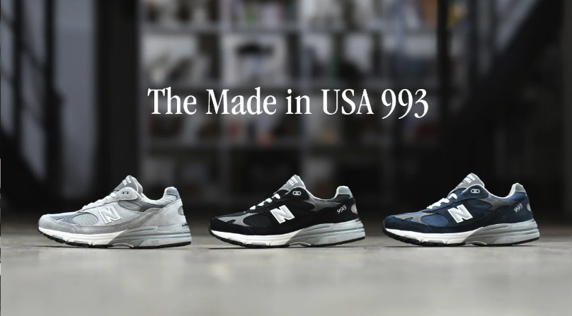 ニューバランス Made in U.S.A 993の3カラーが待望の抽選販売