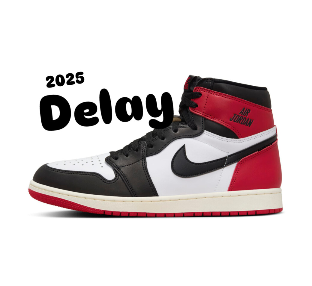 NIKE AIR JORDAN 1 HIGH BLACK TOE REIMAGINED 10月18日発売予定 一部地域では2025年に延期か