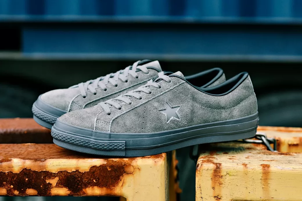 CONVERSE ONE STAR J SUEDE GRAY 10月25日発売予定