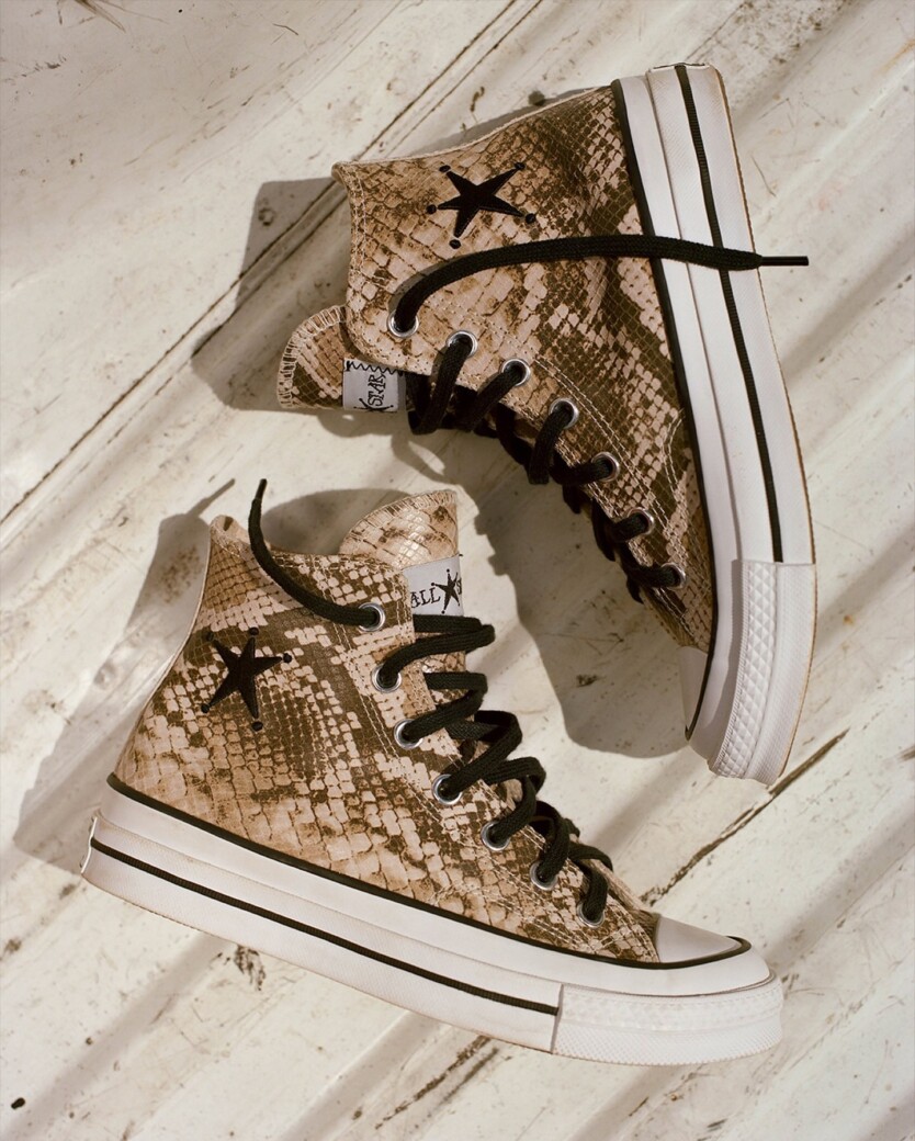 STUSSY × CONVERSE ALL STAR CHUCK 70 SNAKE SKIN 海外10月11日発売