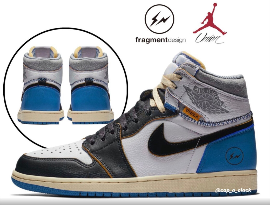 FRAGMENT DESIGN × UNION × NIKE AIR JORDAN 1 HIGH OG が2025年に発売か