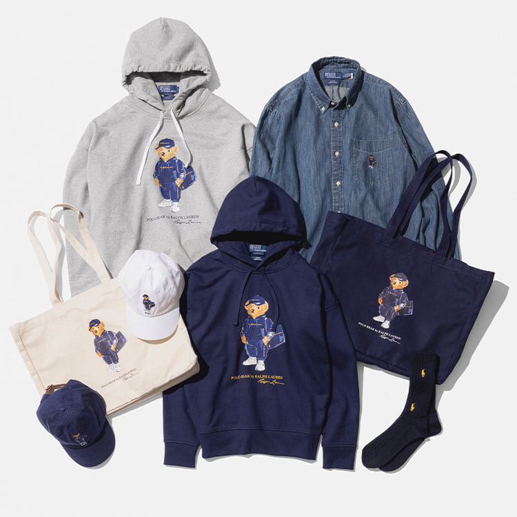 BEAMS × POLO RALPH LAUREN Navy and Gold Logo Collection 第4弾 10月25日発売