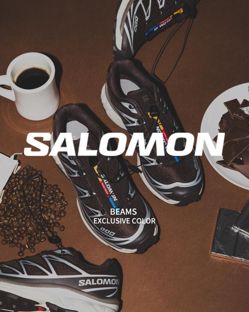 SALOMON XT-6 BLACK COFFEE BEAMS限定カラー 10月4日発売/販売情報