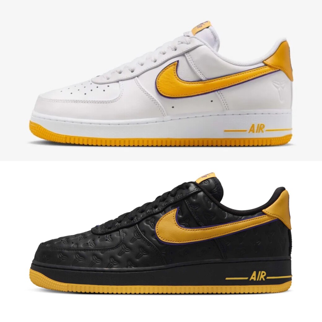 KOBE BRYANT × NIKE AIR FORCE 1 LOW RETRO QS 海外12月6日発売予定