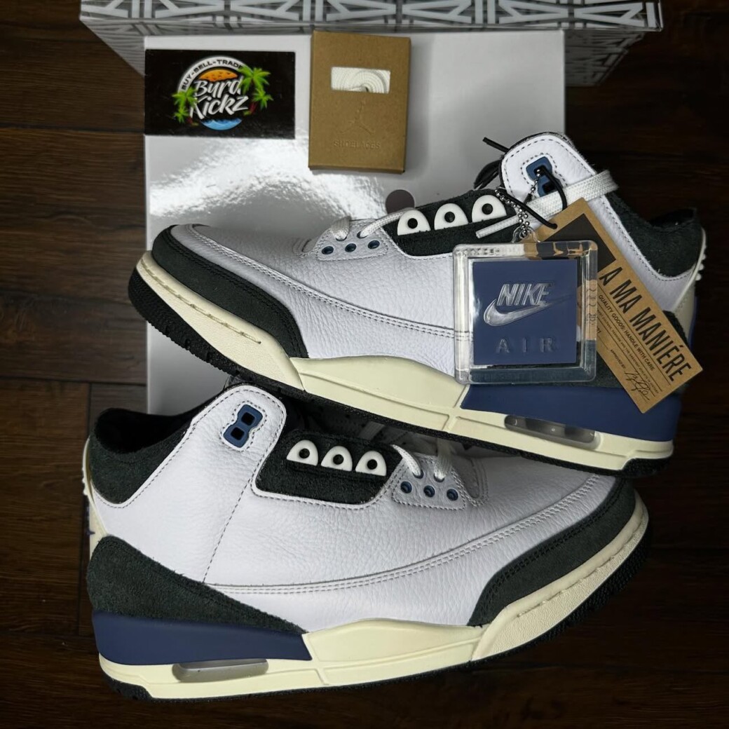 A Ma Maniere × NIKE AIR JORDAN 3 OG SP Diffused Blue 2025年3月15日発売予定