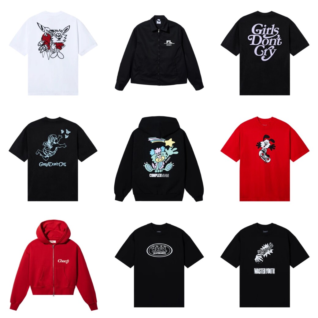 VERDY × COMPLEX 限定アイテム 海外オンラインリリース