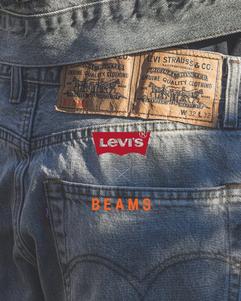 Levi’s®︎ × BEAMS SUPER WIDE BLACK COLLECTION 第5弾 1月2日発売