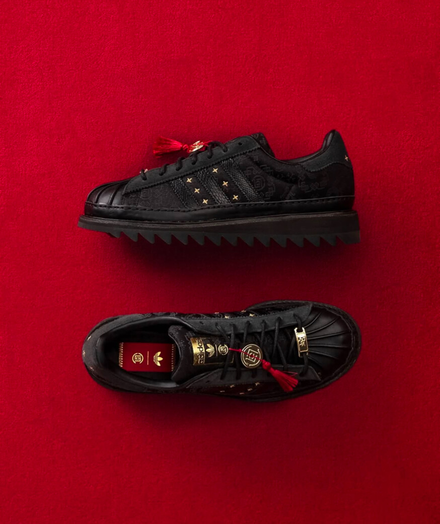 CLOT × ADIDAS BY EDISON CHEN SUPERSTAR Year Of The Snake 海外1月16日発売