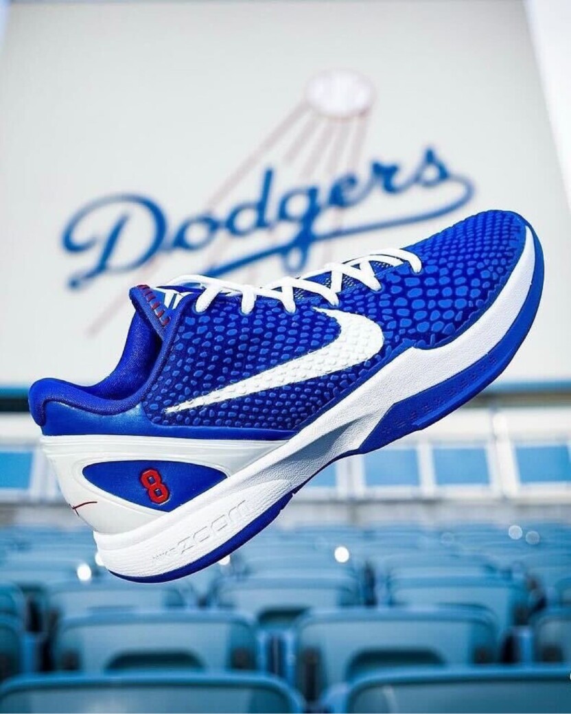 NIKE KOBE 6 DODGERS & コラボ野球アパレル 近日発売予定