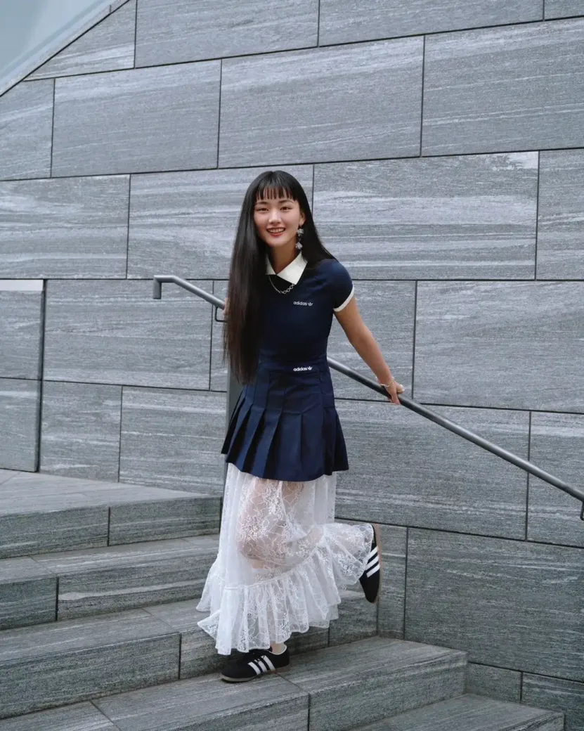 ADIDAS 薄底スニーカー新作続々登場 櫻坂46 山﨑天 を起用したキャンペーンビジュアル公開