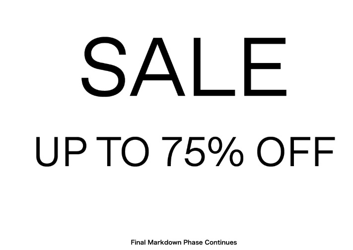 SSENSE 2025SS SALE 最終値引き 最大75%OFF カテゴリ別等リンク集