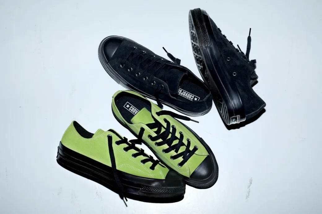 CONVERSE ALL STAR LGCY SU OX スエード ライム & ブラック 8月15日発売