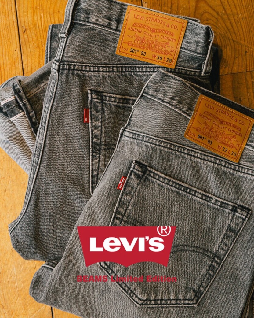 LEVI’S 501 BEAMS LIMITED EDITION ブラックウォッシュ 9月19日発売