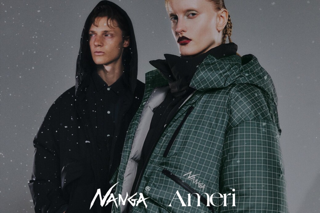 Ameri × NANGA 初コラボ ダウンコート 11月28日発売