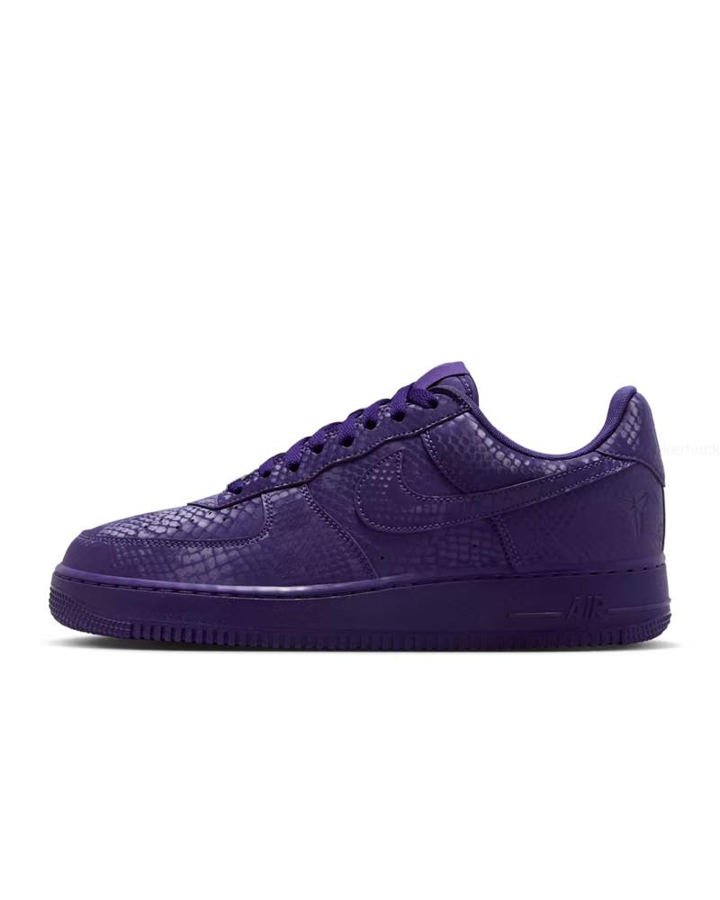 KOBE BRYANT × NIKE AIR FORCE 1 LOW FOREVER Court Purple 10月1日発売